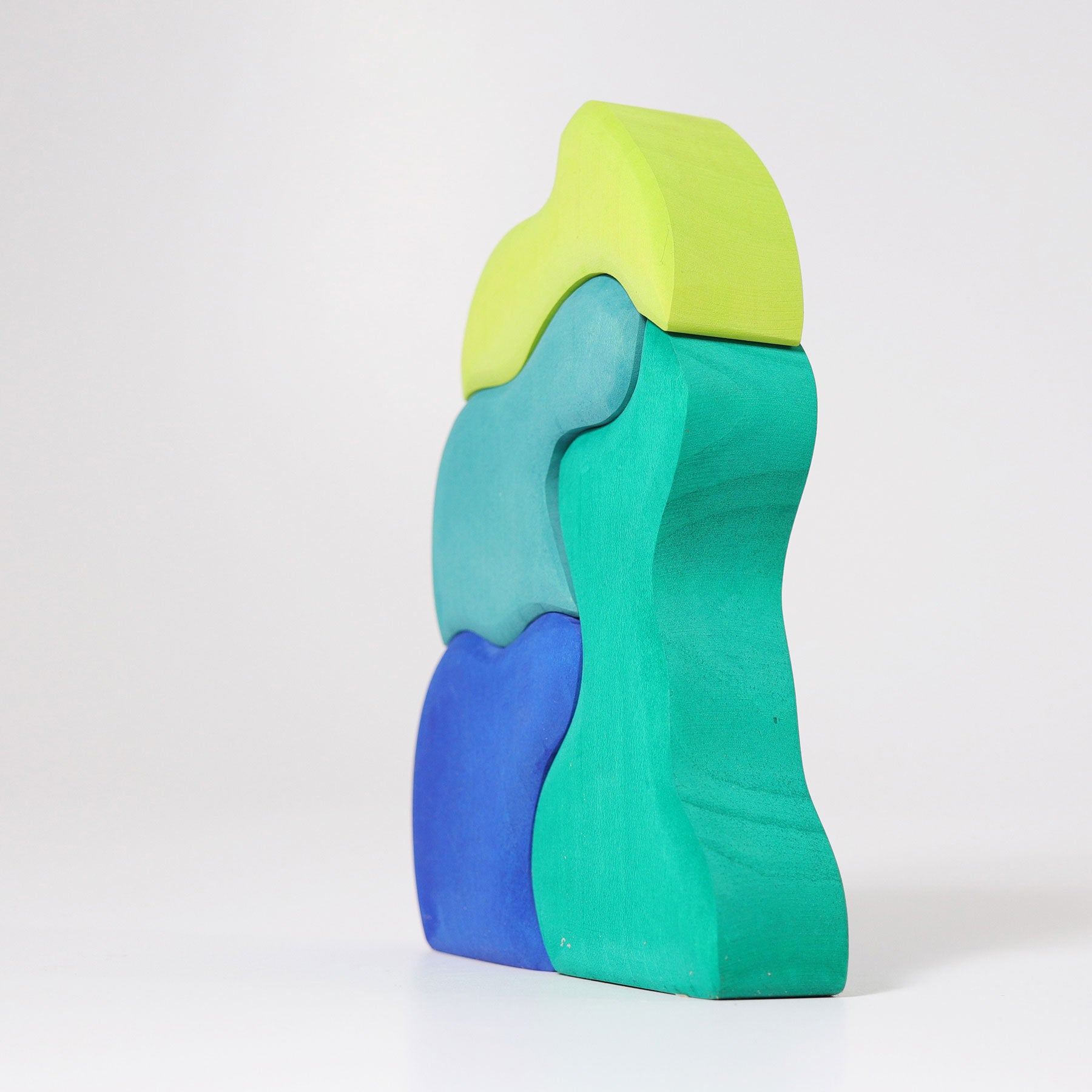 Grimm's Casa Aqua Stacking toy