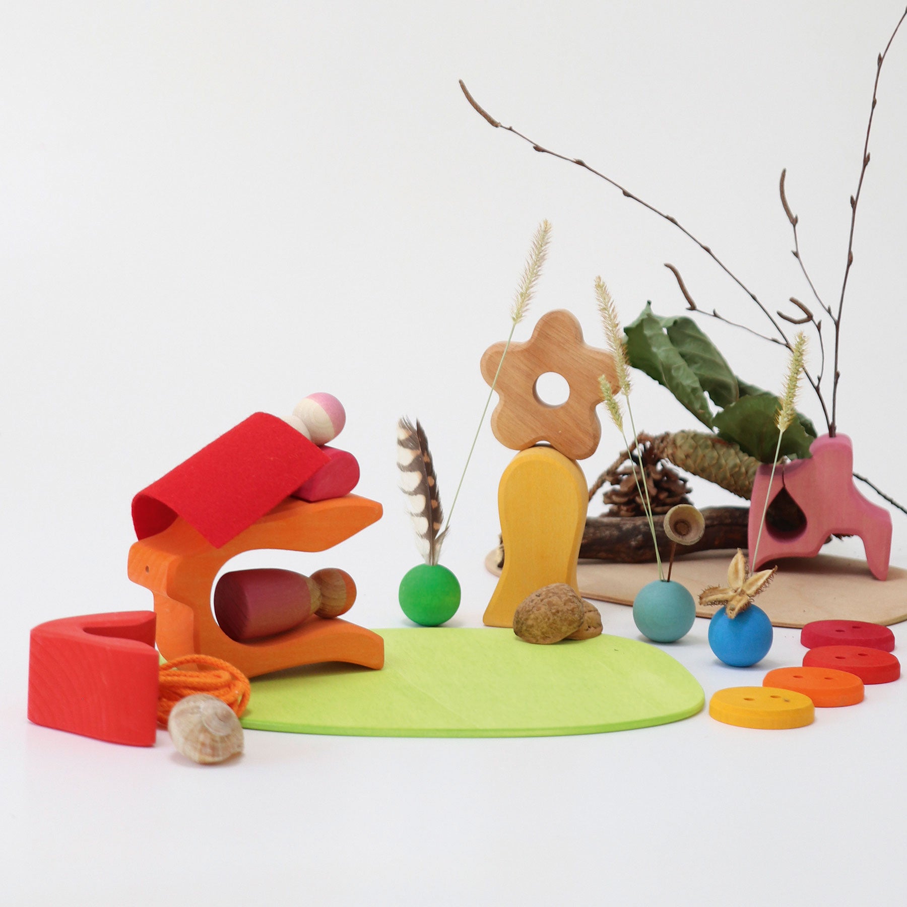 Grimm's Small World Play Down by the Meadow