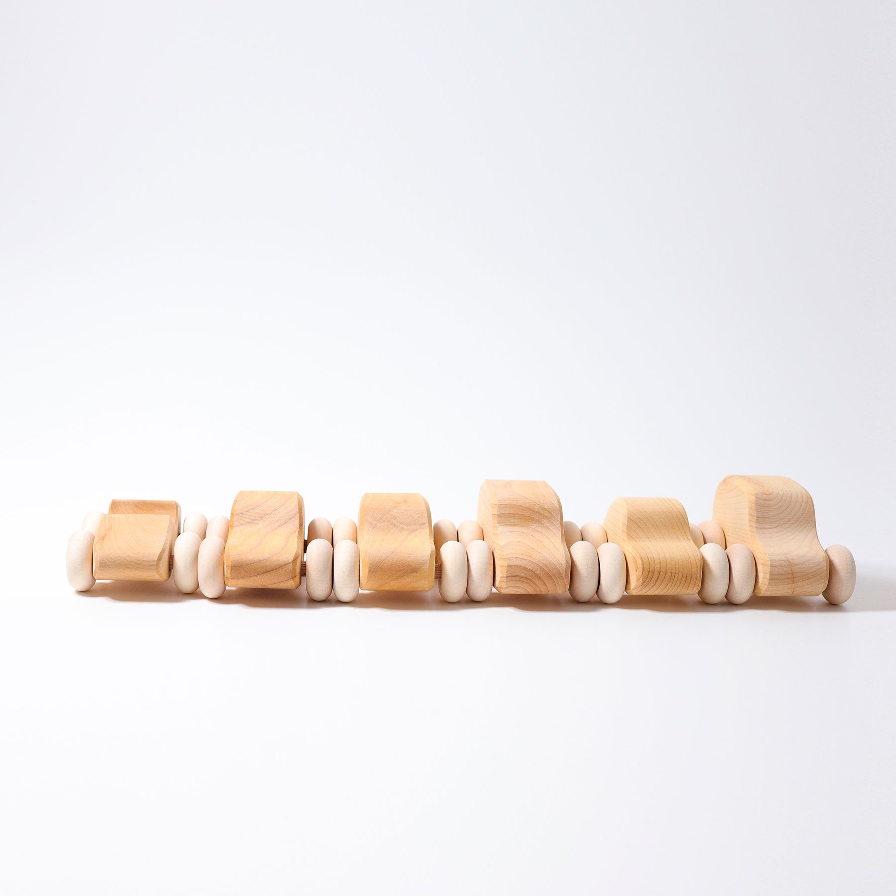 Grimm's Set of 6 wooden cars