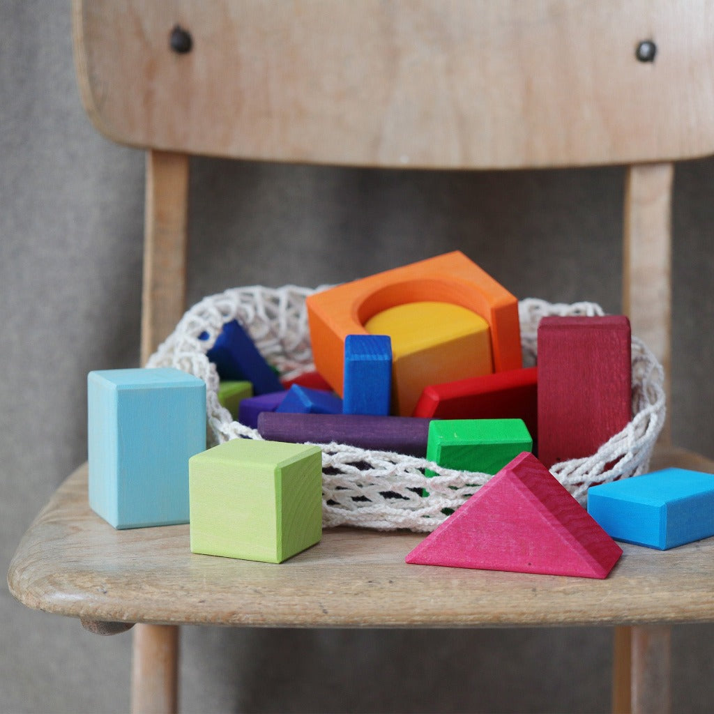 Grimm Wooden Rainbow and Natural  blocks