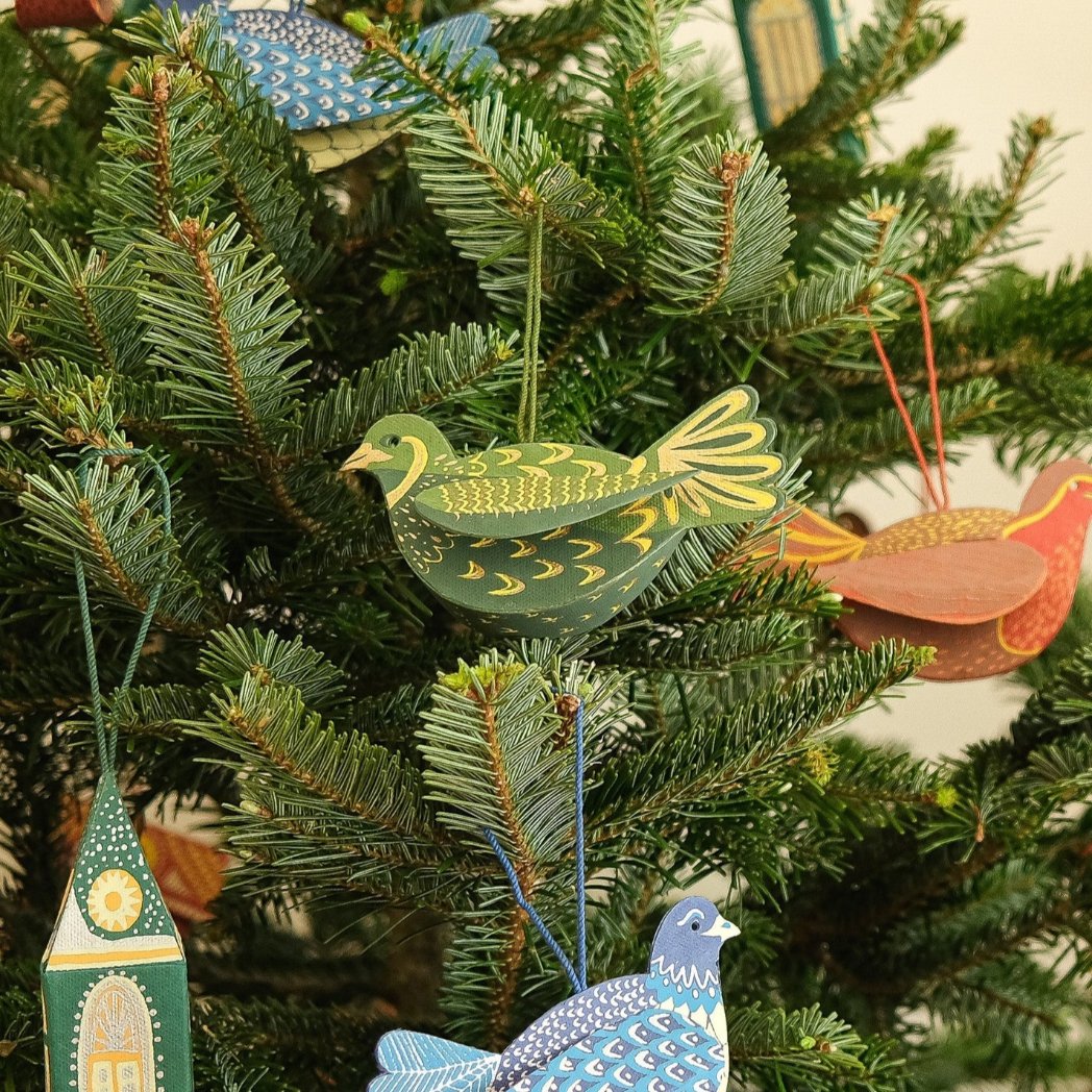Decorative Hanging Bird Ornaments