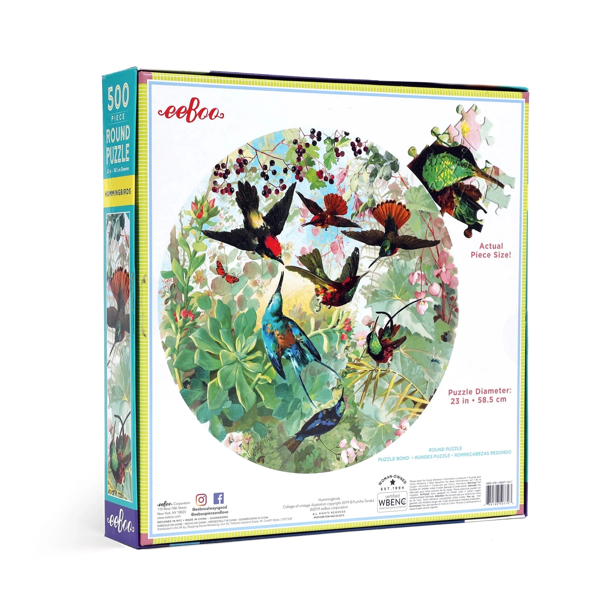 Hummingbird 500 pc puzzle
