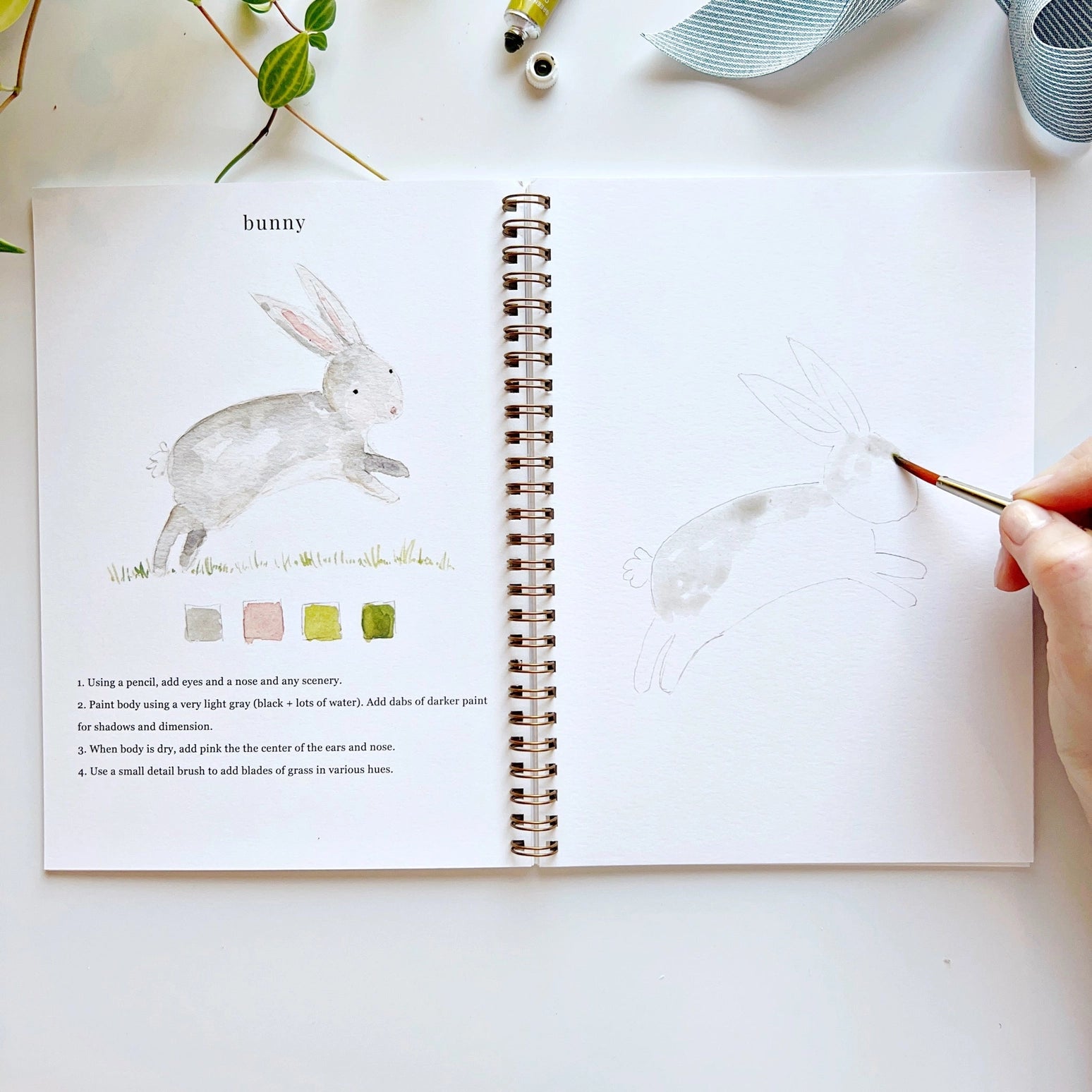 Watercolor Paintings  Workbook