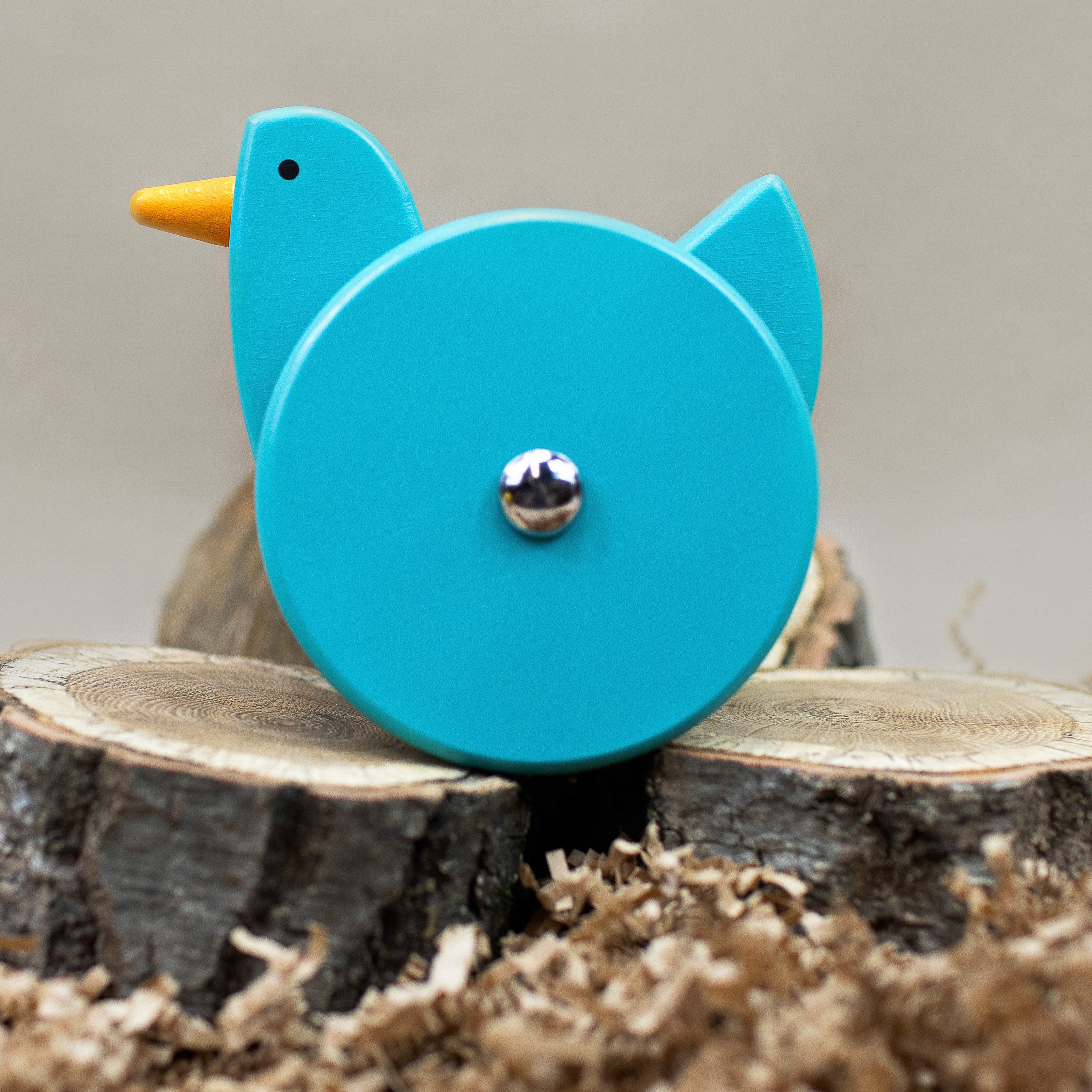 Bajo Adorable Wooden Wobbling Chicken