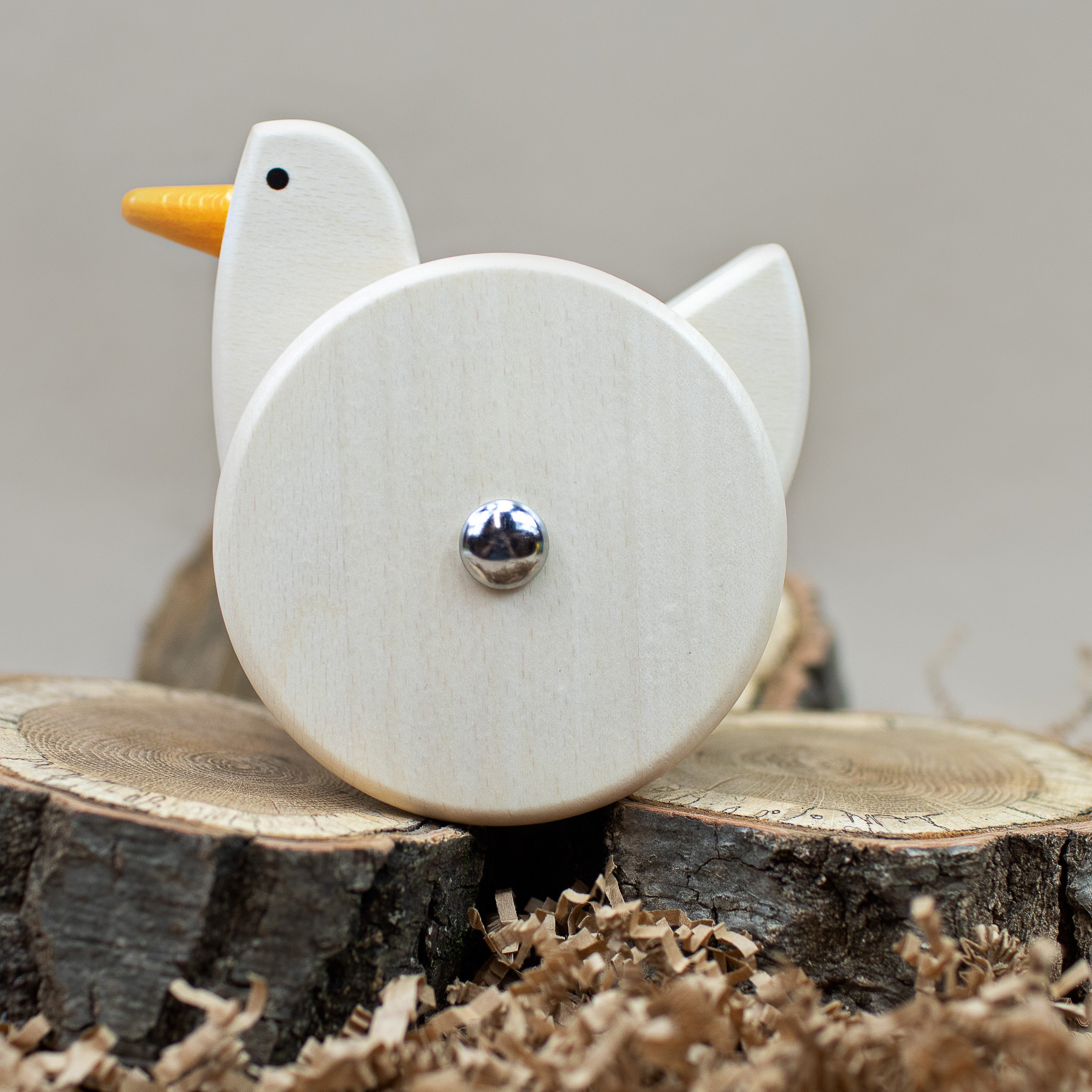 Bajo Adorable Wooden Wobbling Chicken