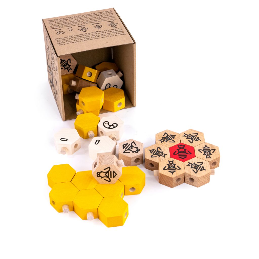 Bajo Hexagonal Hive Blocks