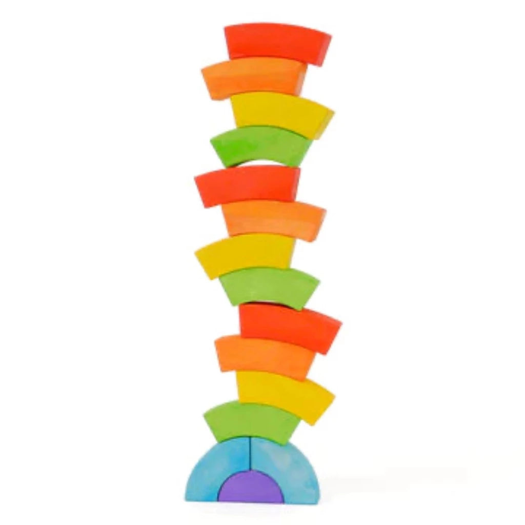 Bajo Vibrant Rainbow Blocks