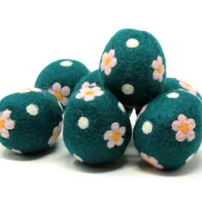Decorative Felt Easter Eggs