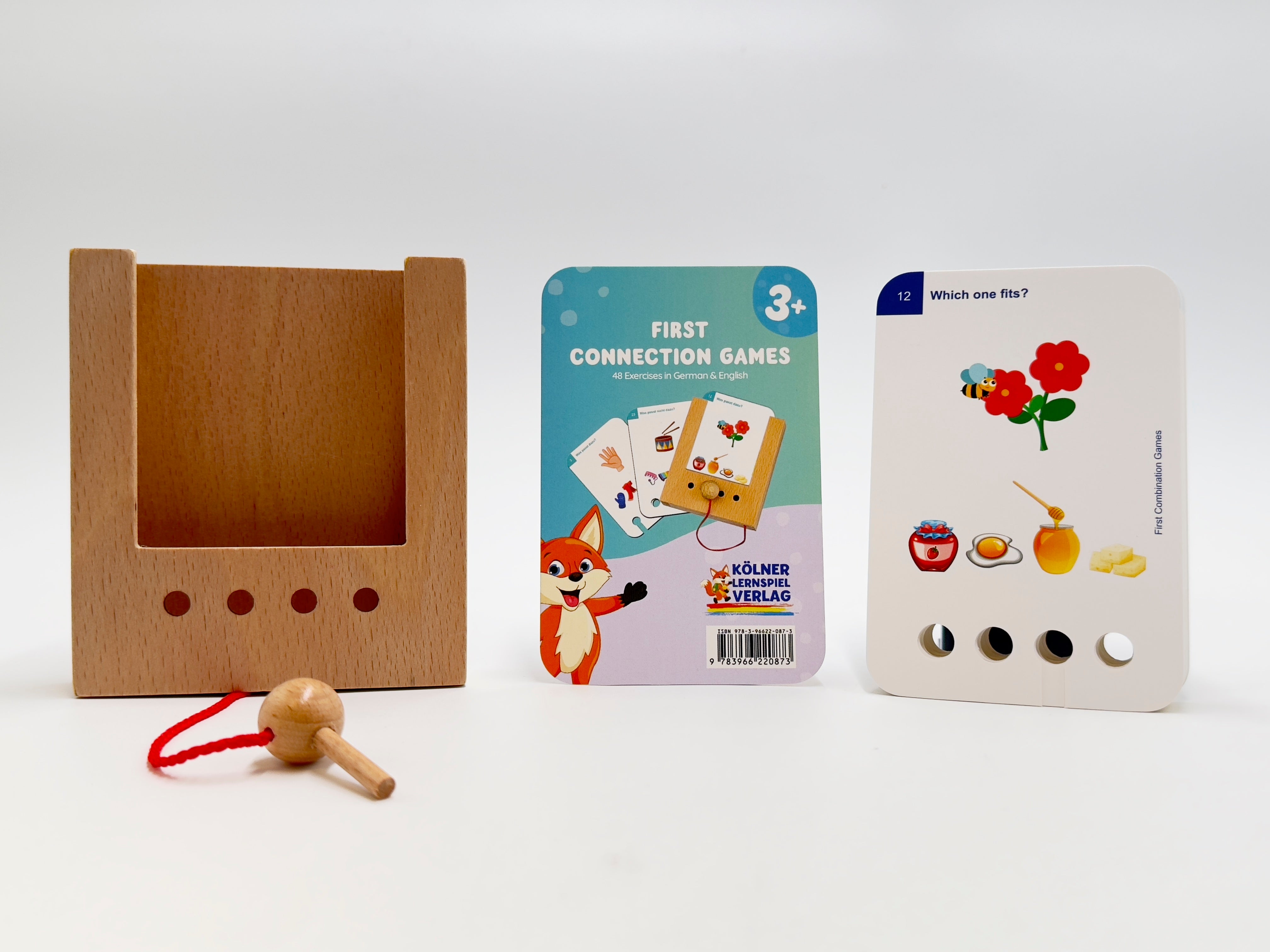 Wooden Game Puncho and Cards