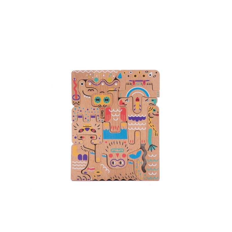 Bajo Friendly Monsters Puzzle