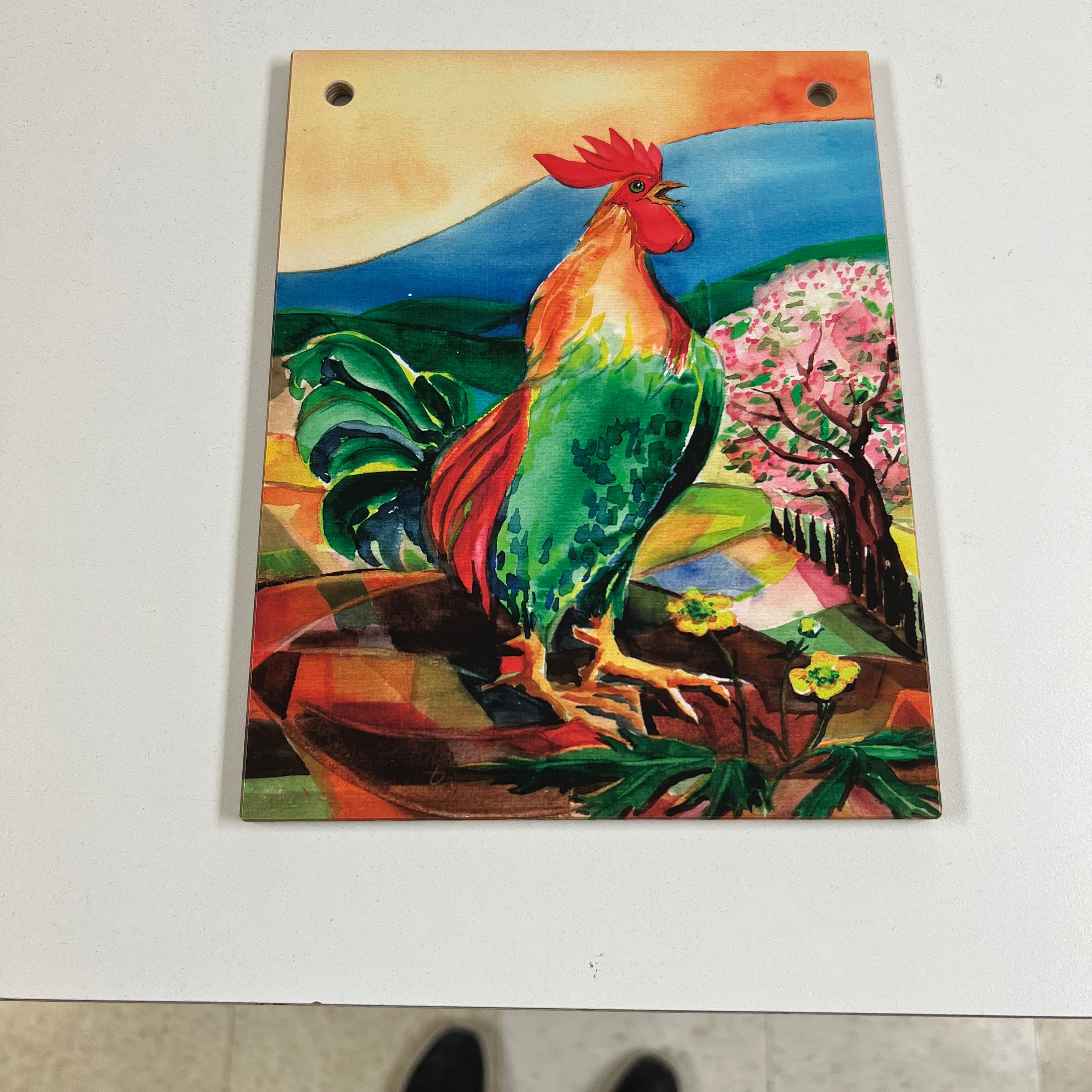 Wooden calendars and replacement plates