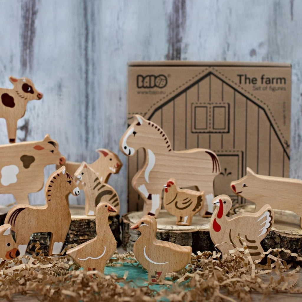Bajo The Farm Friends in the Barn