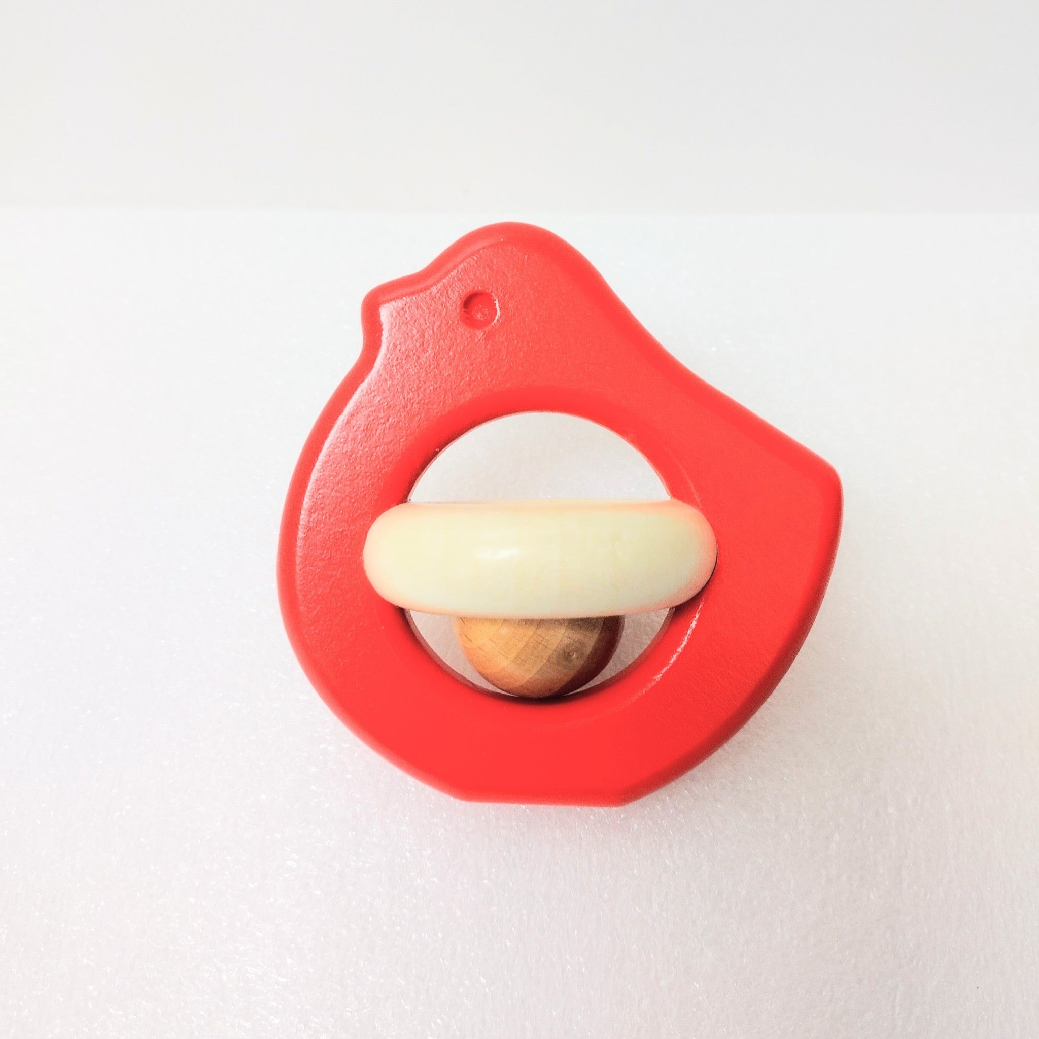 Bajo Bird Rattle with Wooden Ball