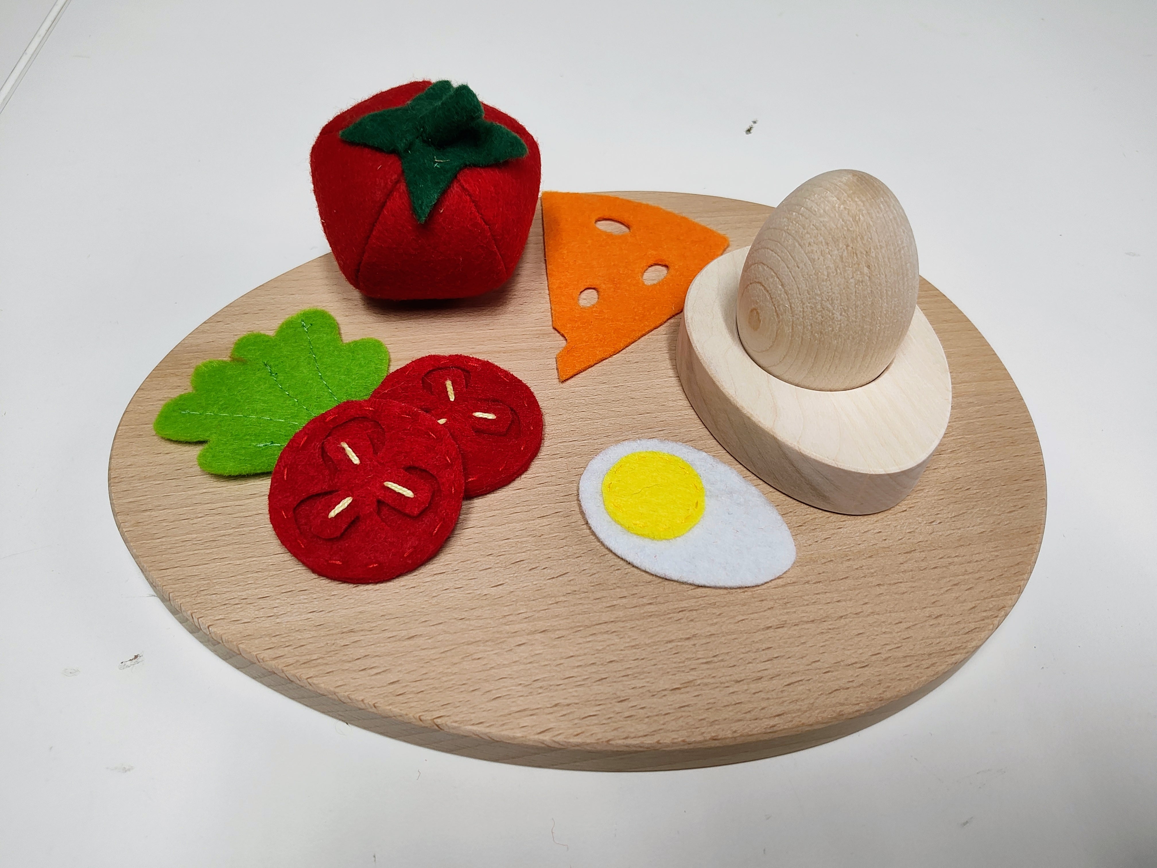 Eggy Breakfast/cutting Board