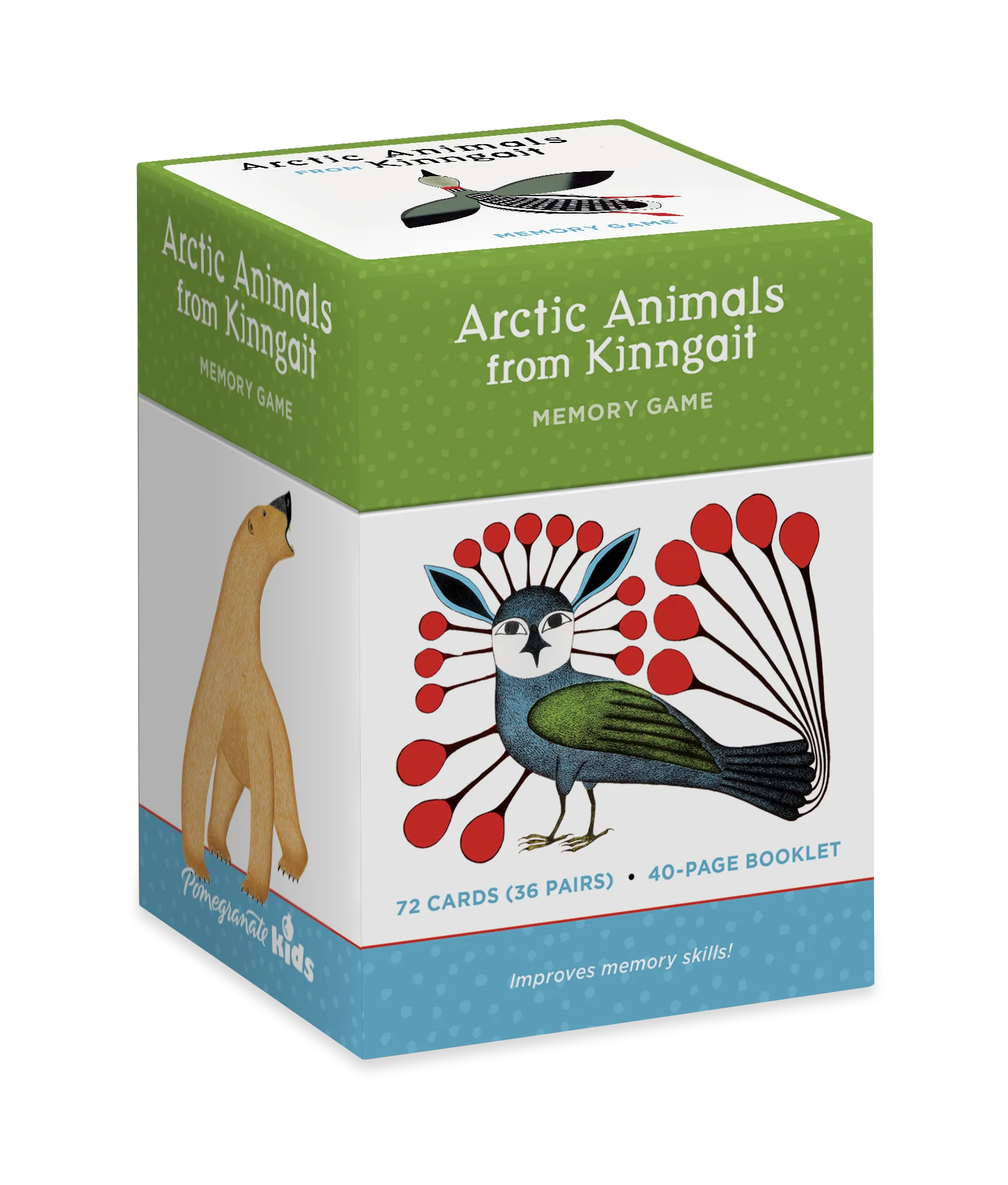 Arctic Animals Memory Game