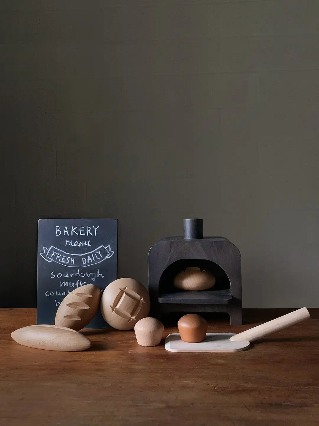 Bakery oven- my little bakery shop and wooden one.