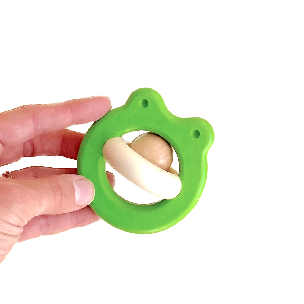Bajo Little Frog Rattle