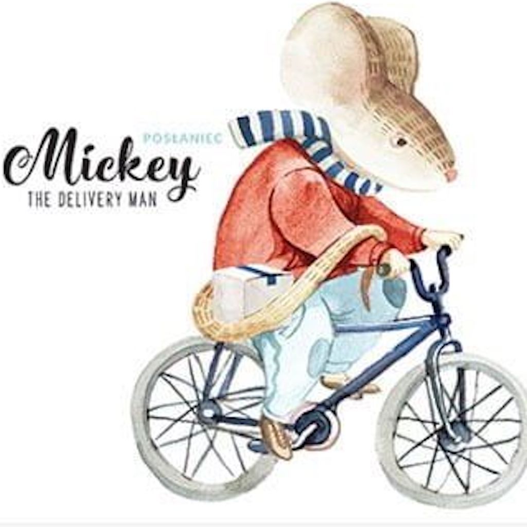 Wall Stickers Little Mouse Street