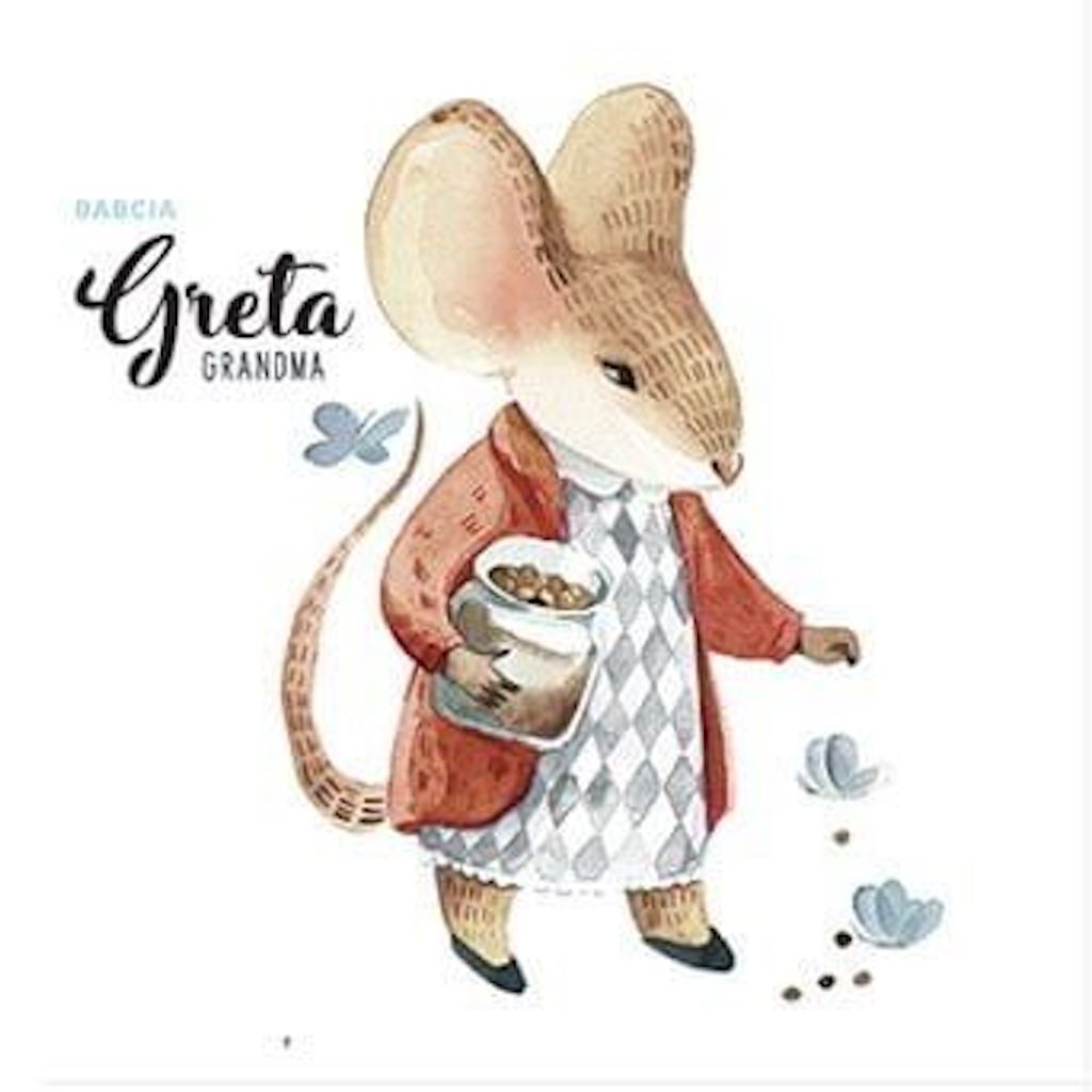 Wall Stickers Little Mouse Street