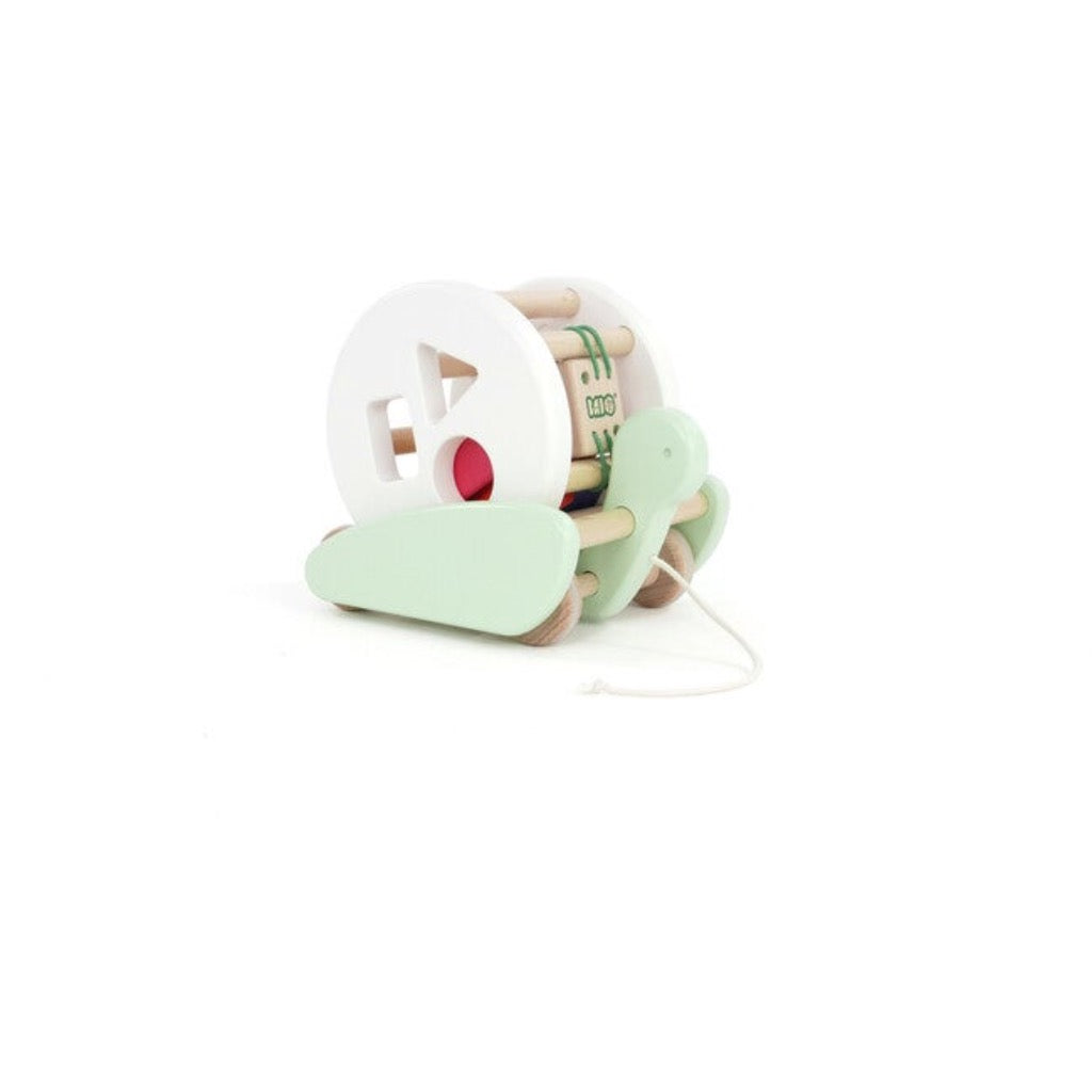 Bajo Snail Sortroller- Shape Sorter on Wheels.