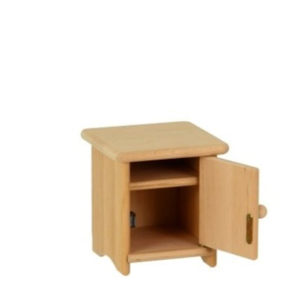 Drewart Doll Wooden Bedside Nightstand