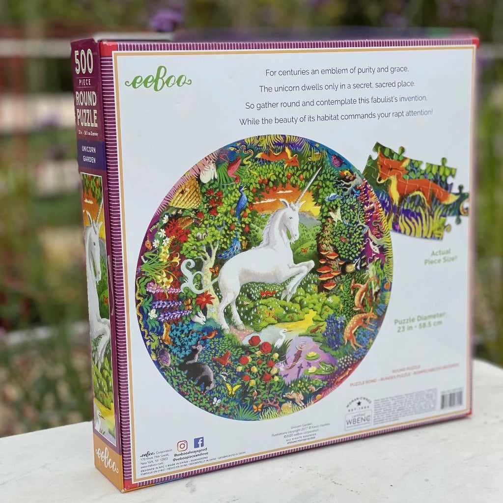 Unicorn Garden 500 pc  Puzzle