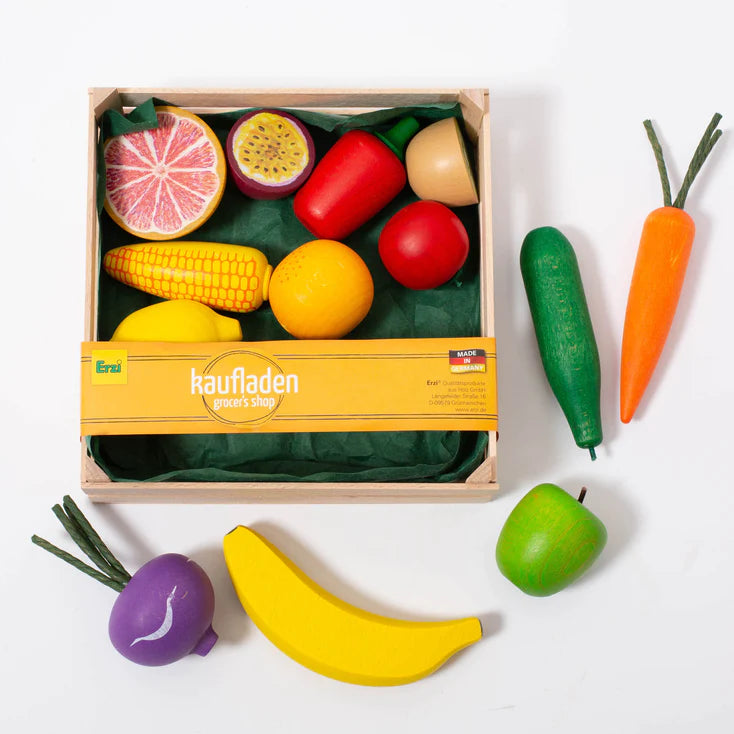 Erzi XL Fruit & Vegetables in a Crate
