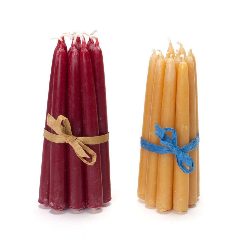 set of 12 beeswax candles - Nova Natural Toys & Crafts - 1
