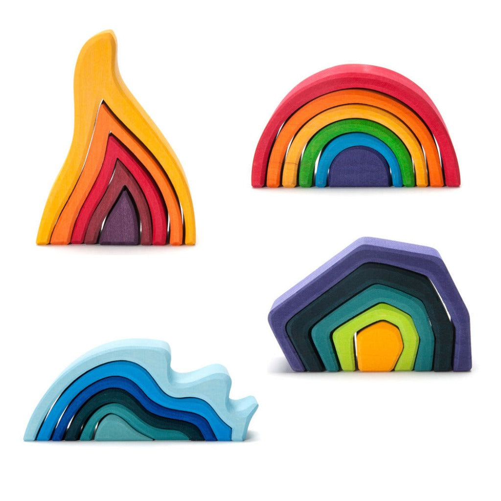 four element set: large - Nova Natural Toys & Crafts - 1
